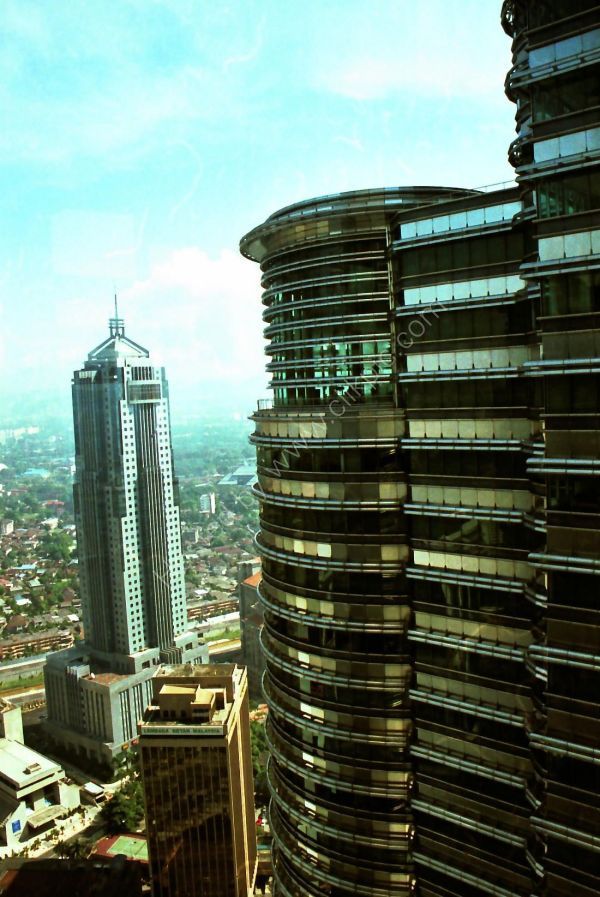 View from Petronas Towers Sky Bridge, Kuala Lumpur